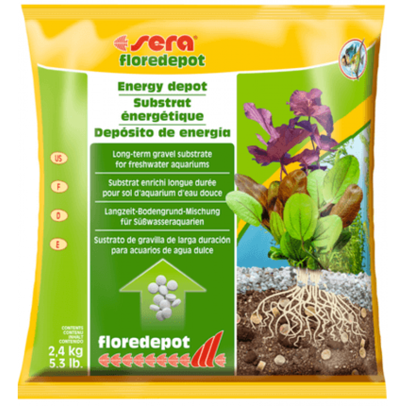 Sera Floredepot υπόστρωμα για επιτυχημένη φροντίδα φυτών 2,4kg