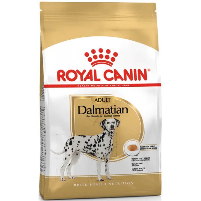 Royal Canin Πλήρης τροφή για ενήλικους σκύλους φυλής Δαλματίας - Πάνω των 15 μηνών 12kg