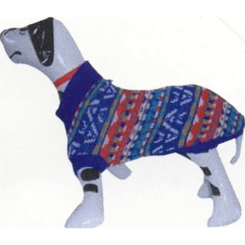 Doggy Dolly πουλόβερ πλεκτό μπλε ΑΗ7477