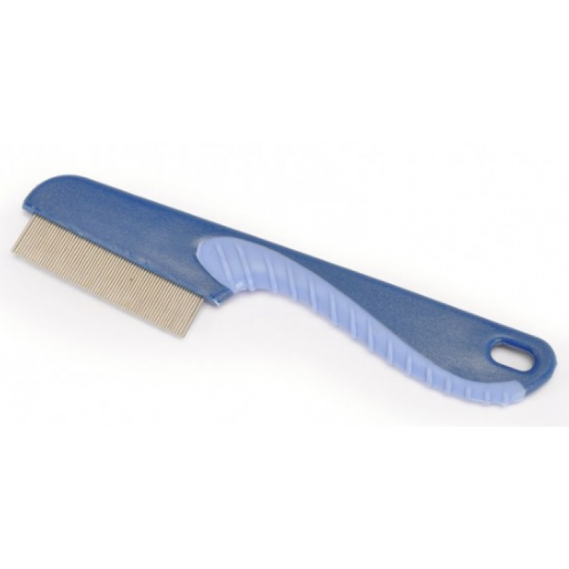 camon χτένα ψύλλων (67) πλαστική λαβή flea comb/rub handle