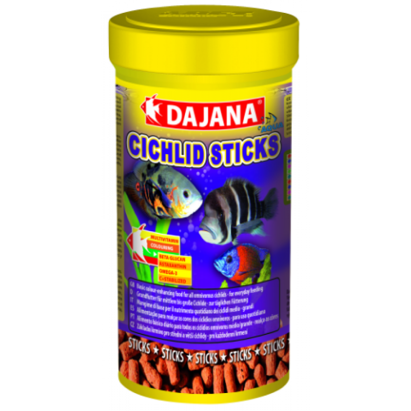 DajanaPet cichlid sticks 250ml/80gr