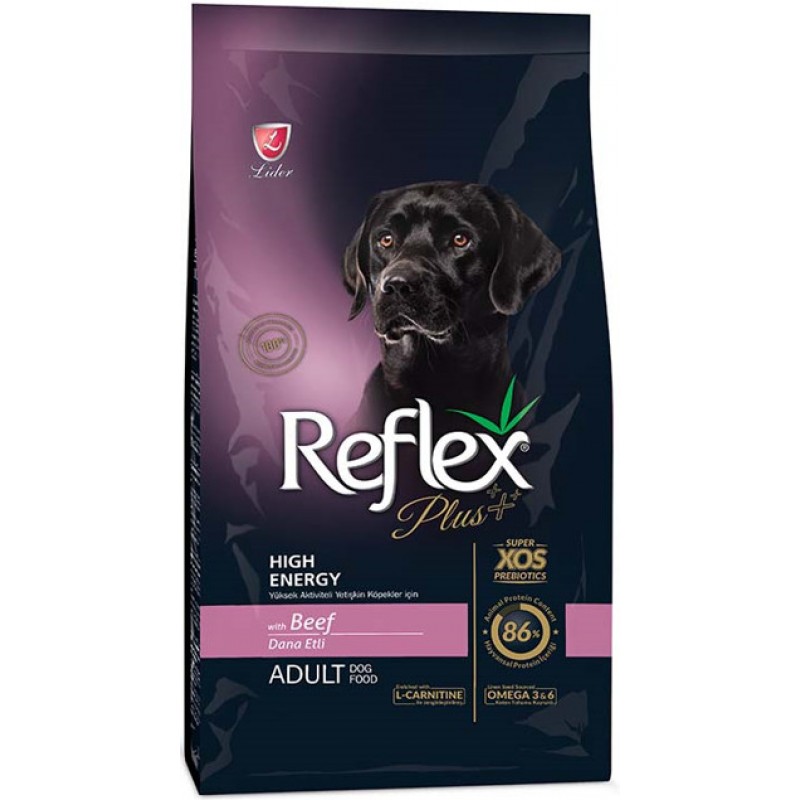 Lider Reflex plus medium/large adult τροφή σκύλων για αυξημένη ενέργεια 15kg