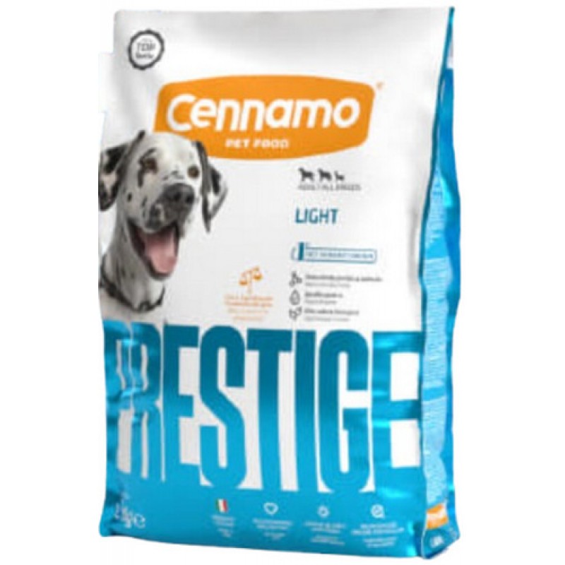 Cennamo prestige κοτόπουλο για ηλικιωμένα σκυλιά light 2kg