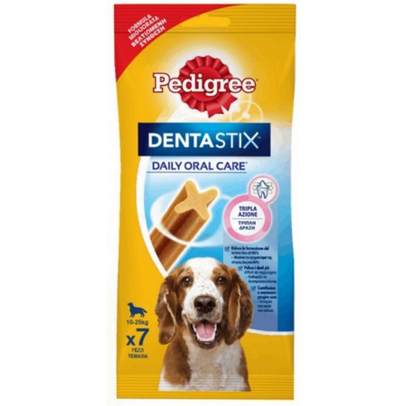 Pedigree dentastix για μεσαίου μεγέθους σκύλους 7τμχ