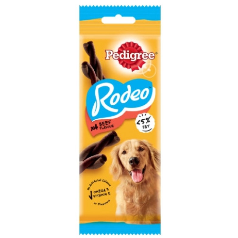 Pedigree νόστιμα στριφτά σνακς για σκύλους 70gr