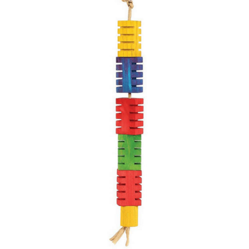 Happypet groovy colour blocks bird toy,παιχνίδι για παπαγάλους