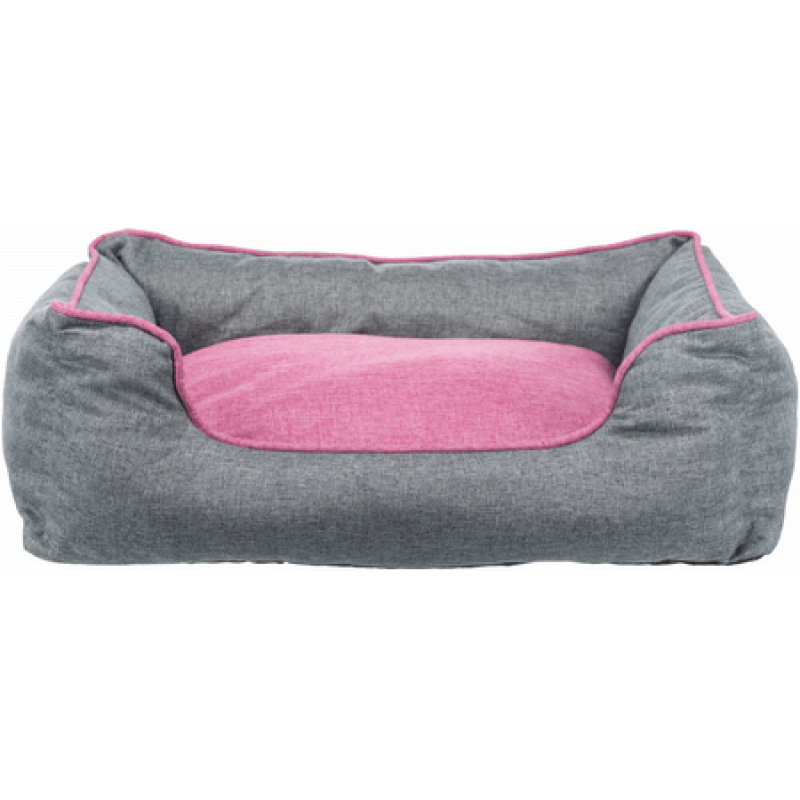 Trixie κρεβάτι junis vital 80Χ65cm σκούρο γκρι/ροζ