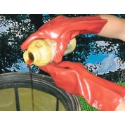 Keron προστατευτικά γάντια PVC Protecton, καφέ-κόκκινο, Size 10/XL