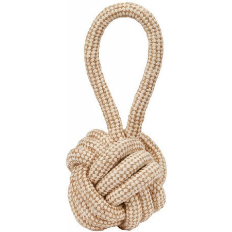 Kerbl jute ball with rope xl 12x31 cm
