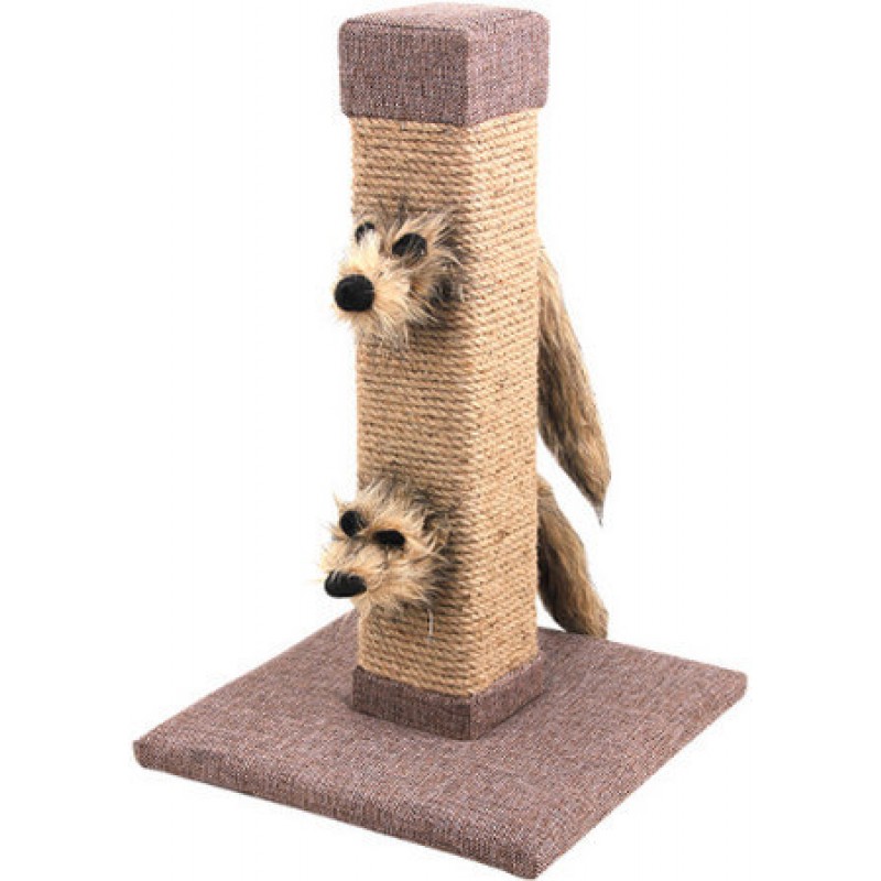 Pawise Ονυχοδρόμιο Square Scratching Post το ιδανικό αξεσουάρ για το γατάκι σας 30x30x48cm