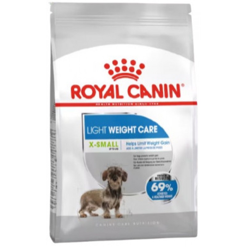 Royal Canin για ενήλικους σκύλους Xsmall Light Weight Care 1,5 Kg