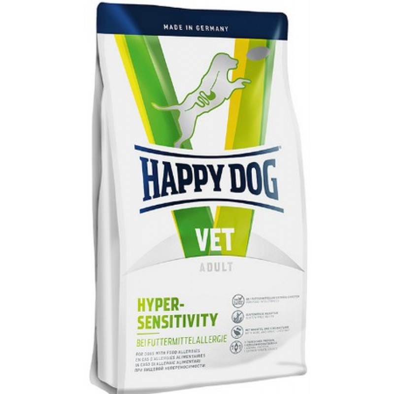 Happy Dog Vet Diet HYPERSENSITIVITY Για αλλεργίες ή δυσανεξίες 1kg