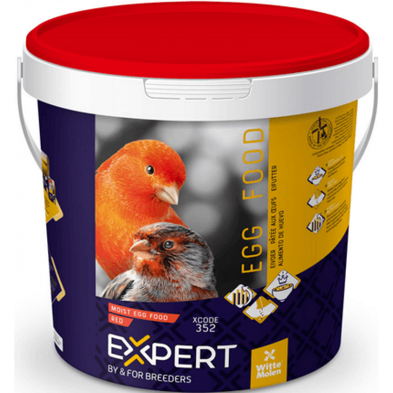 Expert witte molen κόκκινη αυγοτροφή 5kg