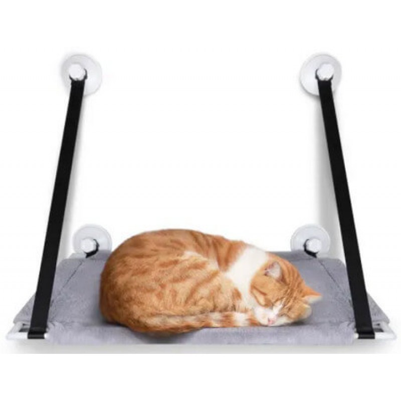 Nobleza αιώρα- κρεβάτι για γάτες με βεντούζες 60x32x50 με εύκολη τοποθέτηση