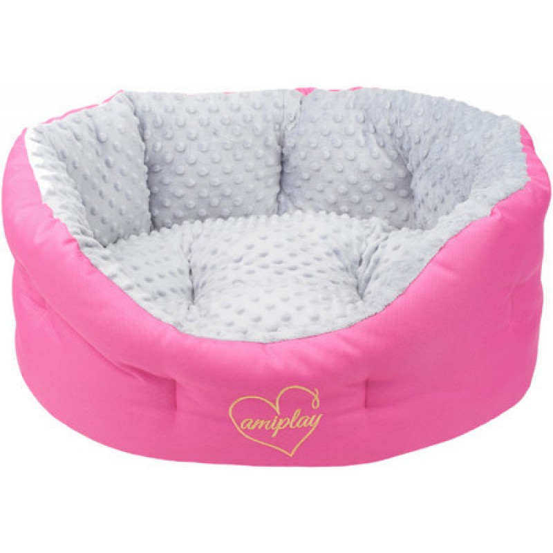 Amiplay Κρεβάτι Colosseum BABYDOLL ένα εξαιρετικό μέρος ξεκούρασης για έναν σκύλο ροζ
