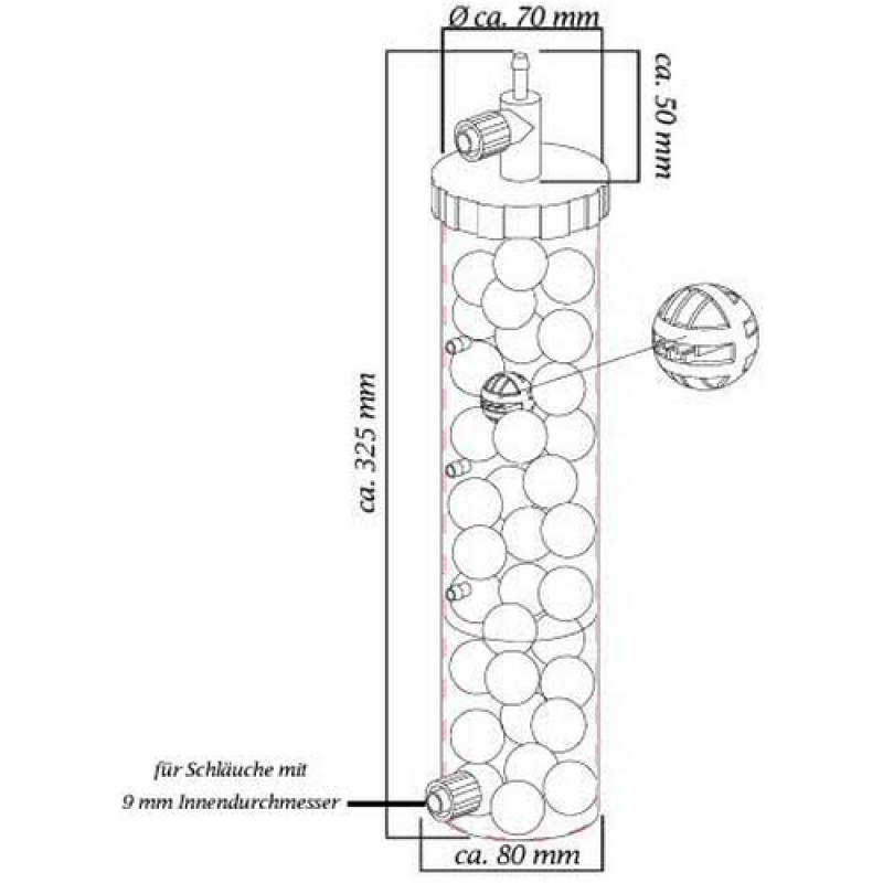 Dupla CO2 Reactor αντιδραστήρας CO2 S υψηλής χωρητικότητας έως 5000 λίτρα